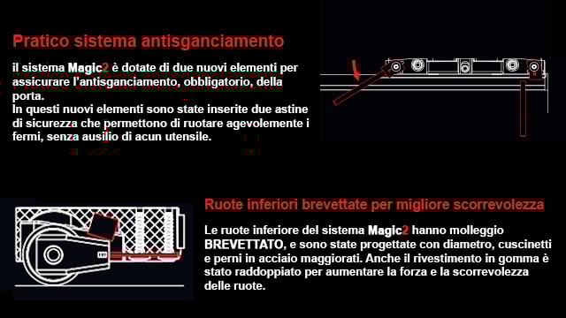 magic2 terno scorrevoli